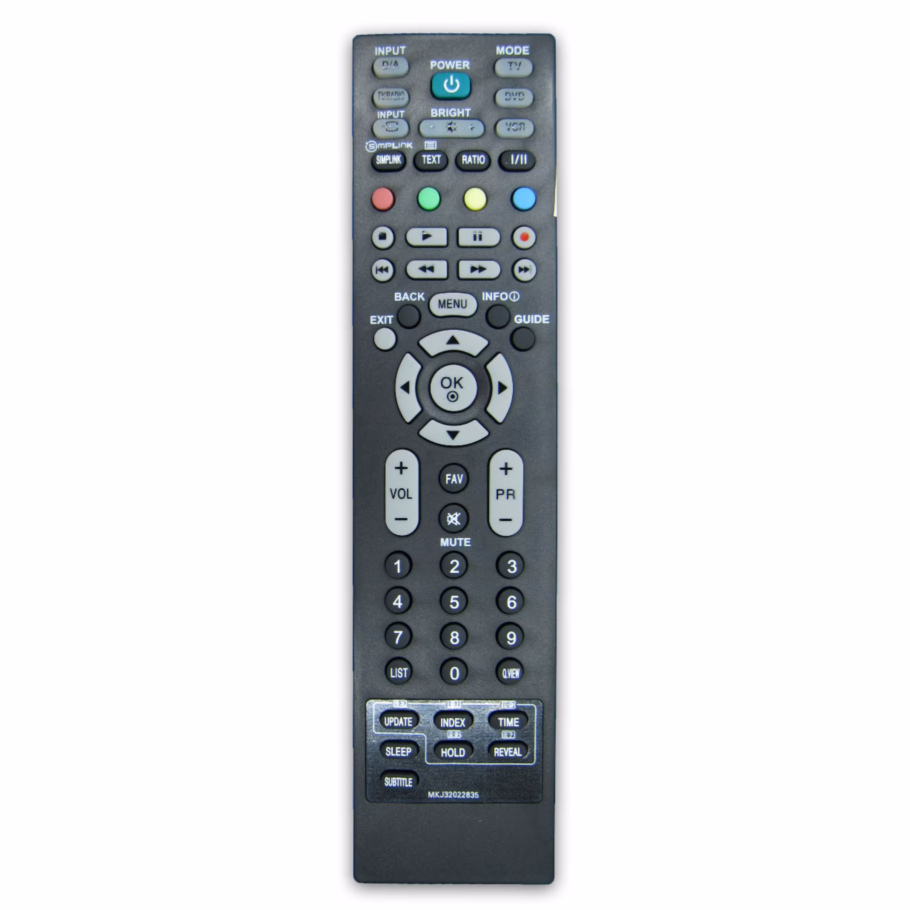 کنترل تلویزیون ال سی دی ال جی LG LCD مدل MKJ32022835