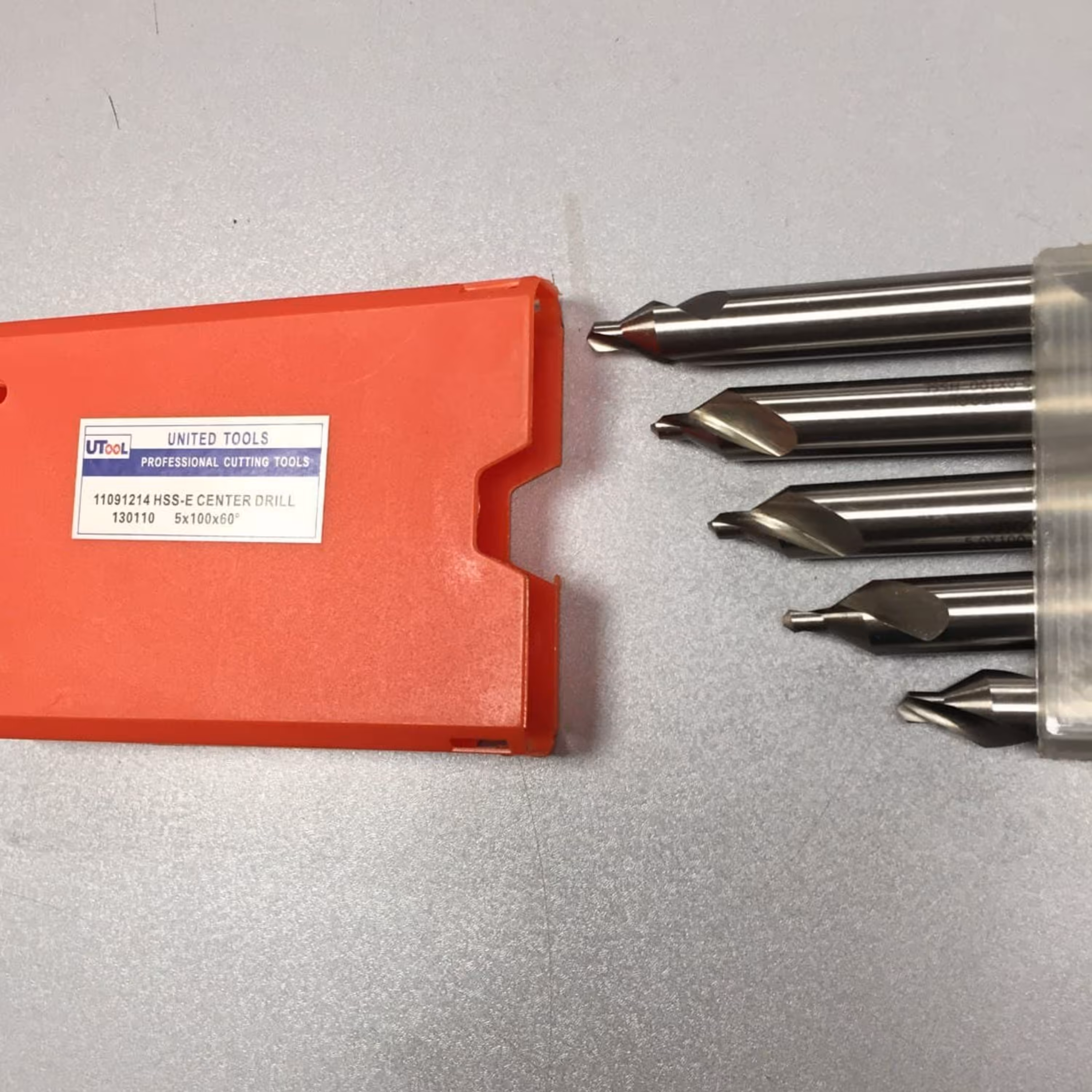 مته مرغک بلند سفید سایز 5 UTOOLدرجه یک چینی مقاوم در برابر سایش HSS-E