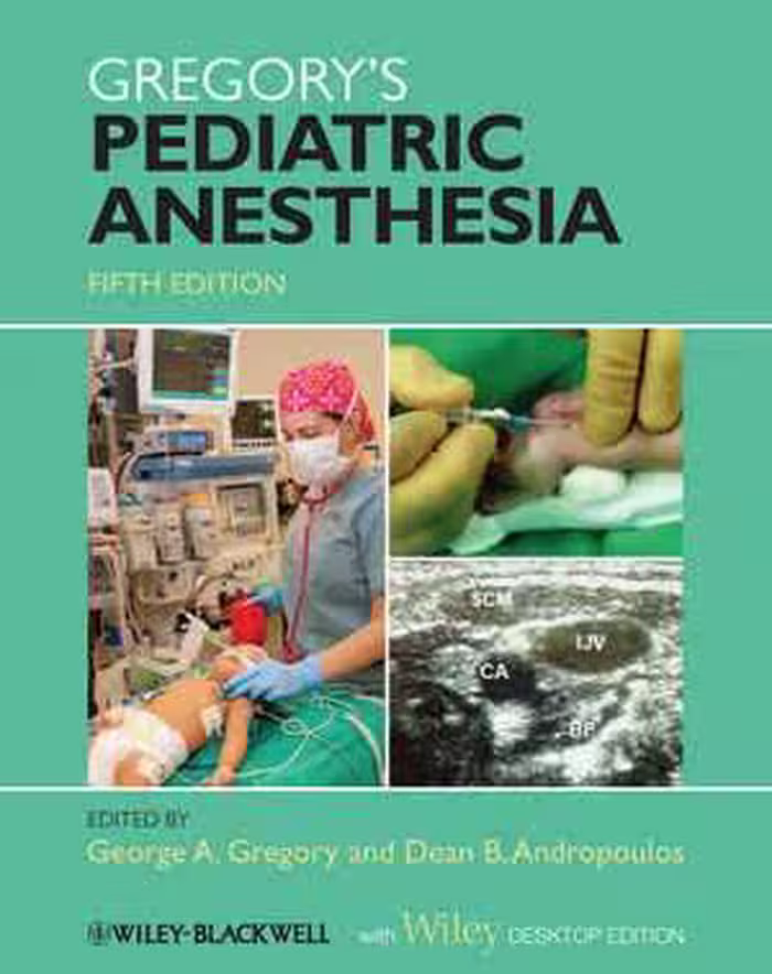 [PDF] دانلود کتاب Gregory's Pediatric Anesthesia, 2012
