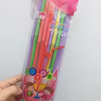 نی پلاستیکی رنگی