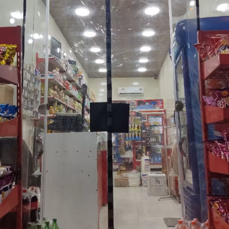 پرده مغناطیسی نایلونی سایز ( 300 در 220 ) آهنربا دوبل 