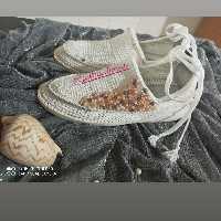 گیوه دخترانه  کف تزریقی جواهر دوزی شده از سایز 23 تا 43
