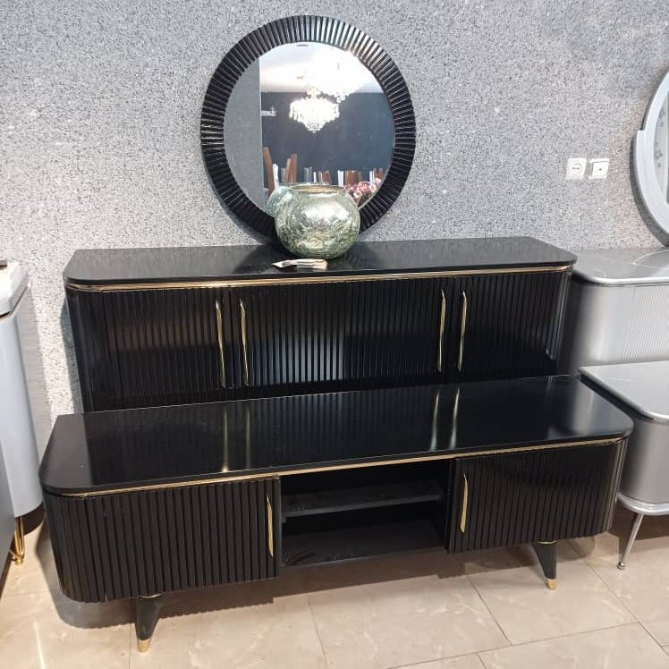 میز ال سی دی طرح شیاردار