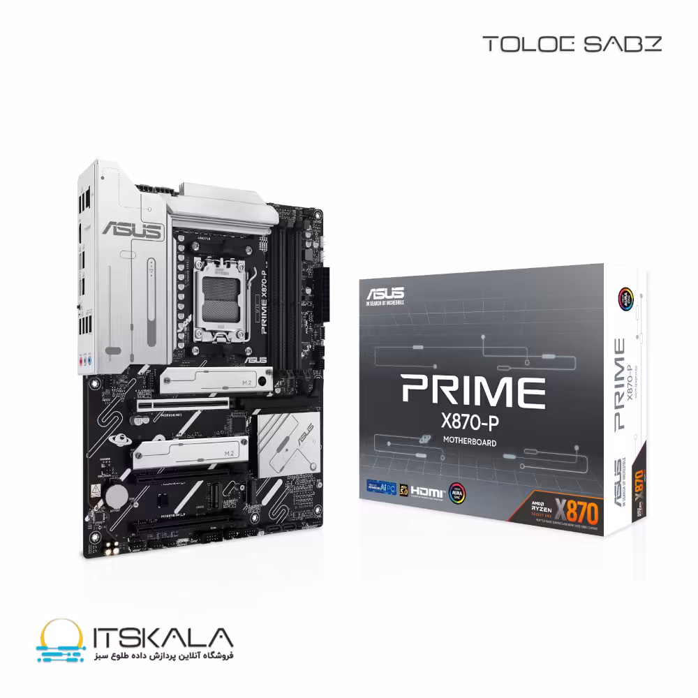 قیمت و خرید مادربرد ایسوس مدل PRIME X870-P | ITSKALA