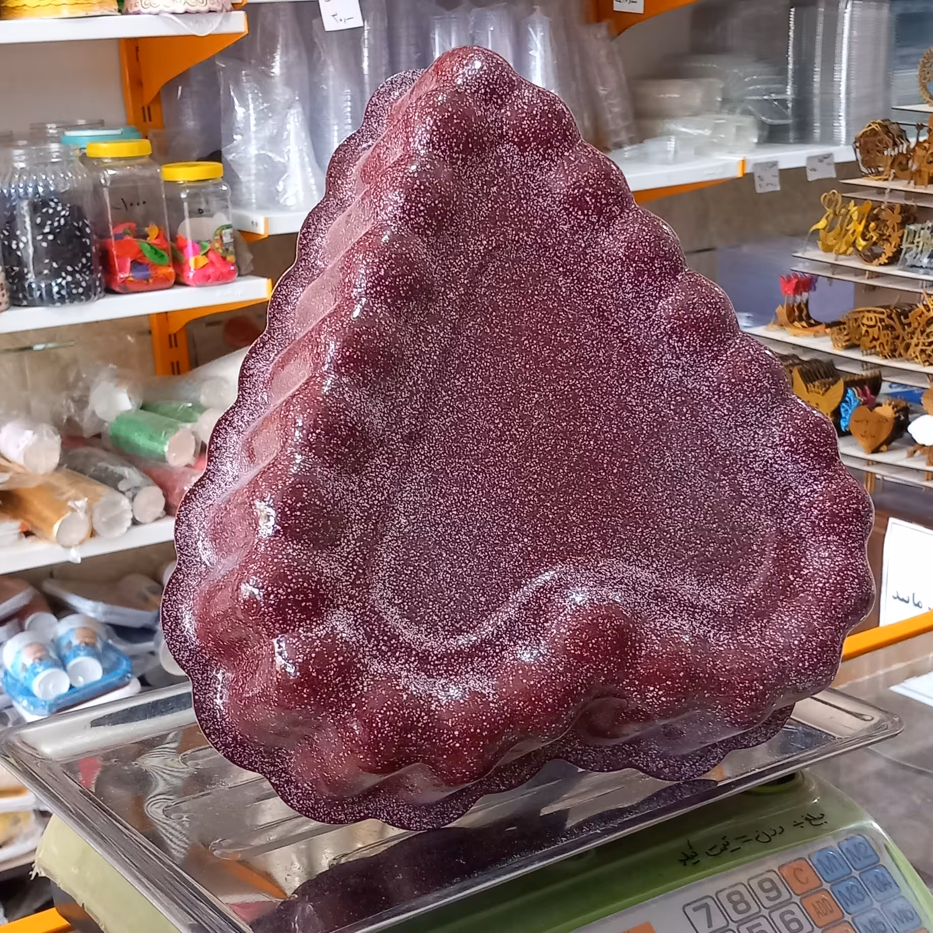 قالب کیک گرانیت قلب شارلوت 