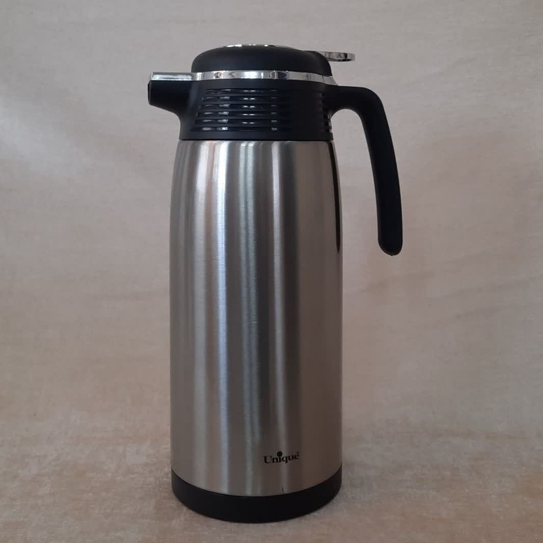فلاسک 1.9 لیتری شیشه دار استیل یونیک اصل کد 1753