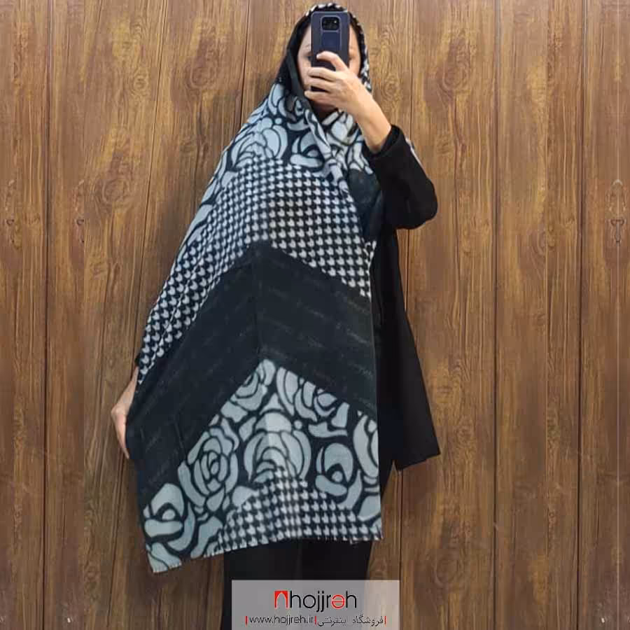 اطلاعات ، قیمت و خرید شال پشمی ضخیم 210 سانتی کد RO113