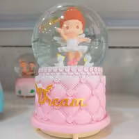 گوی موزیکال چراغدار باطری خور پمپی سایز بزرگ 