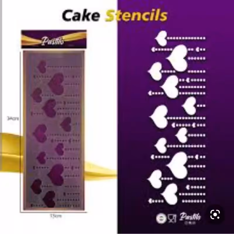 استنسیل نواری قلب