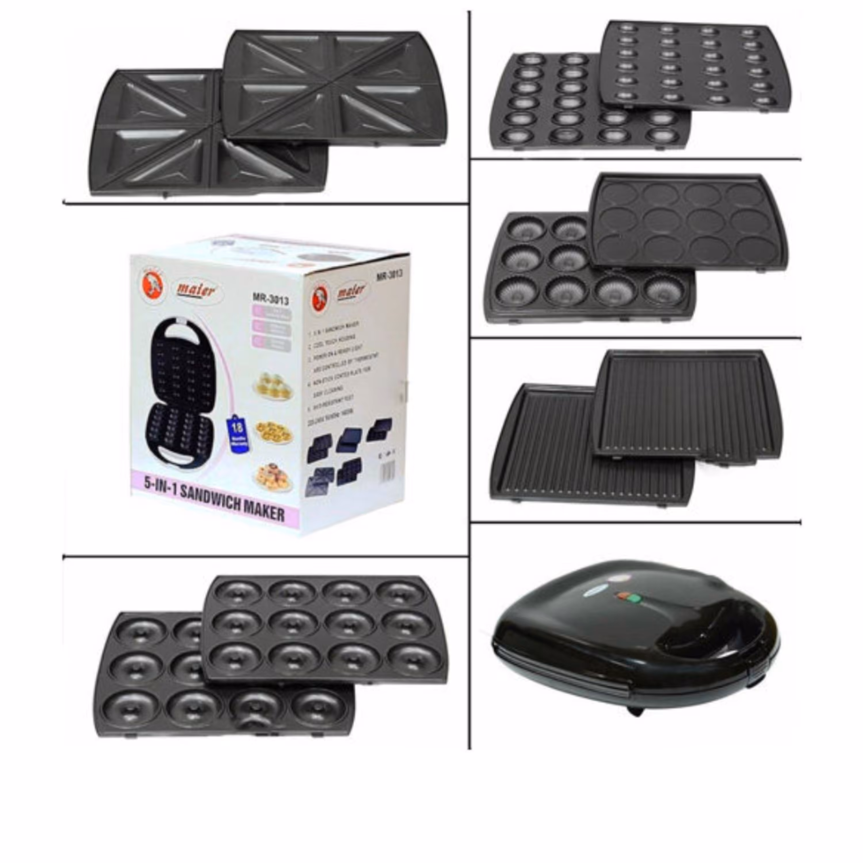 ساندویچ ساز 5کاره مایر