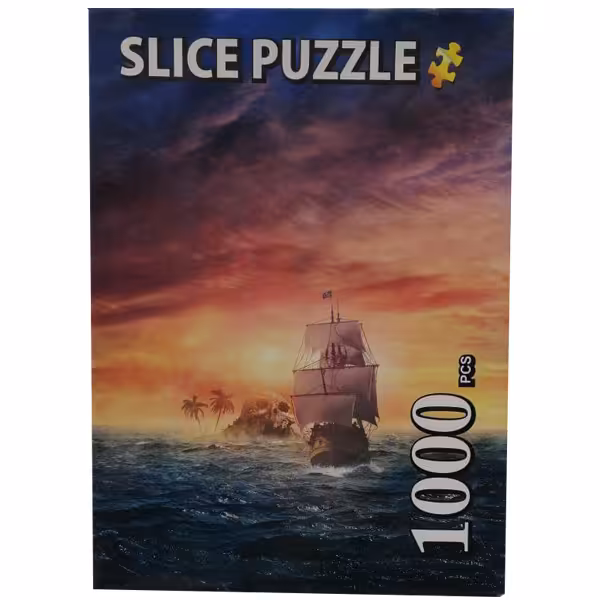 پازل 1000 تکه Slice Puzzle طرح کشتی تینگربل