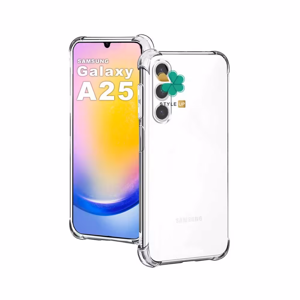 قاب گوشی ایربگ دار مدل محافظ لنز دار مناسب Samsung Galaxy A25