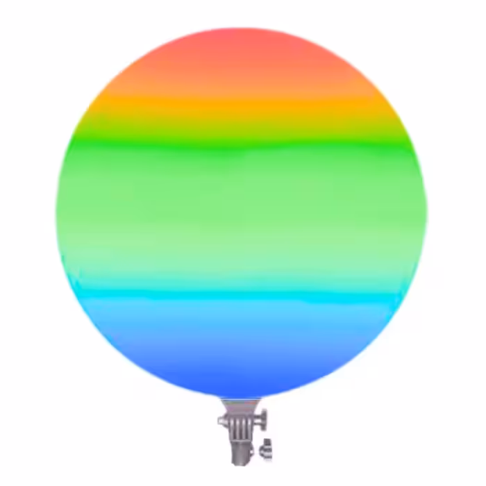 پنل دایره‌ای نور RGB مدل GS-330