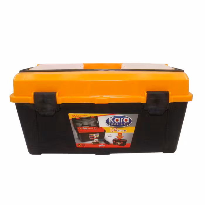جعبه ابزار کارا  نشکن با دسته قفل شونده