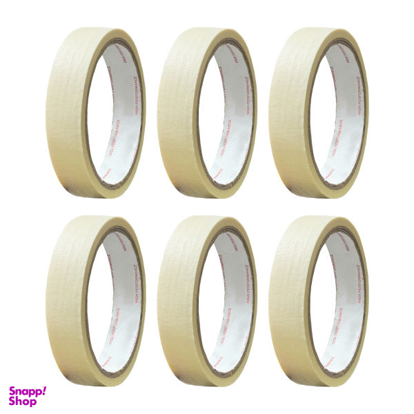 چسب کاغذی کد HIGH-PERFORMANCE4 عرض 2 سانتی متر بسته 6 عددی