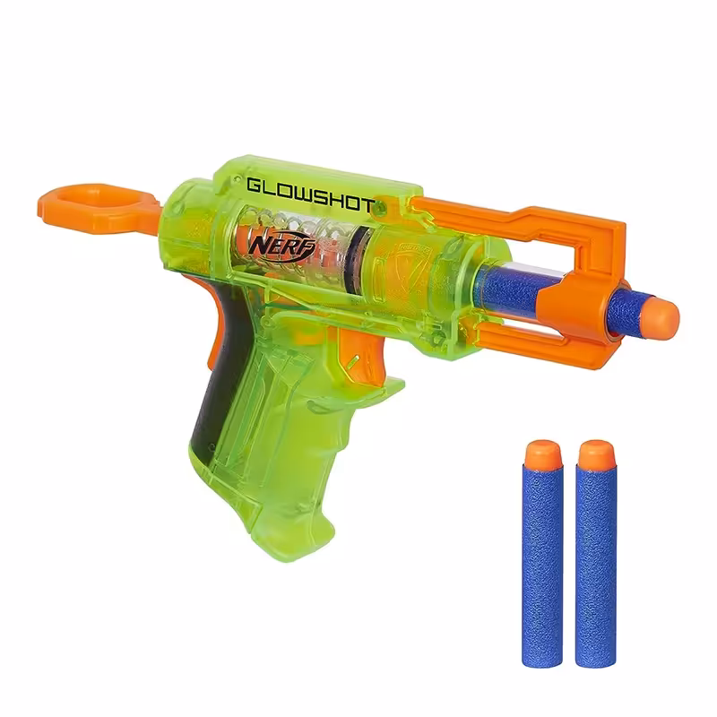 تفنگ اسباب بازی کودک چراغدار نرف مدل  NERF Glow Shot کد B4615