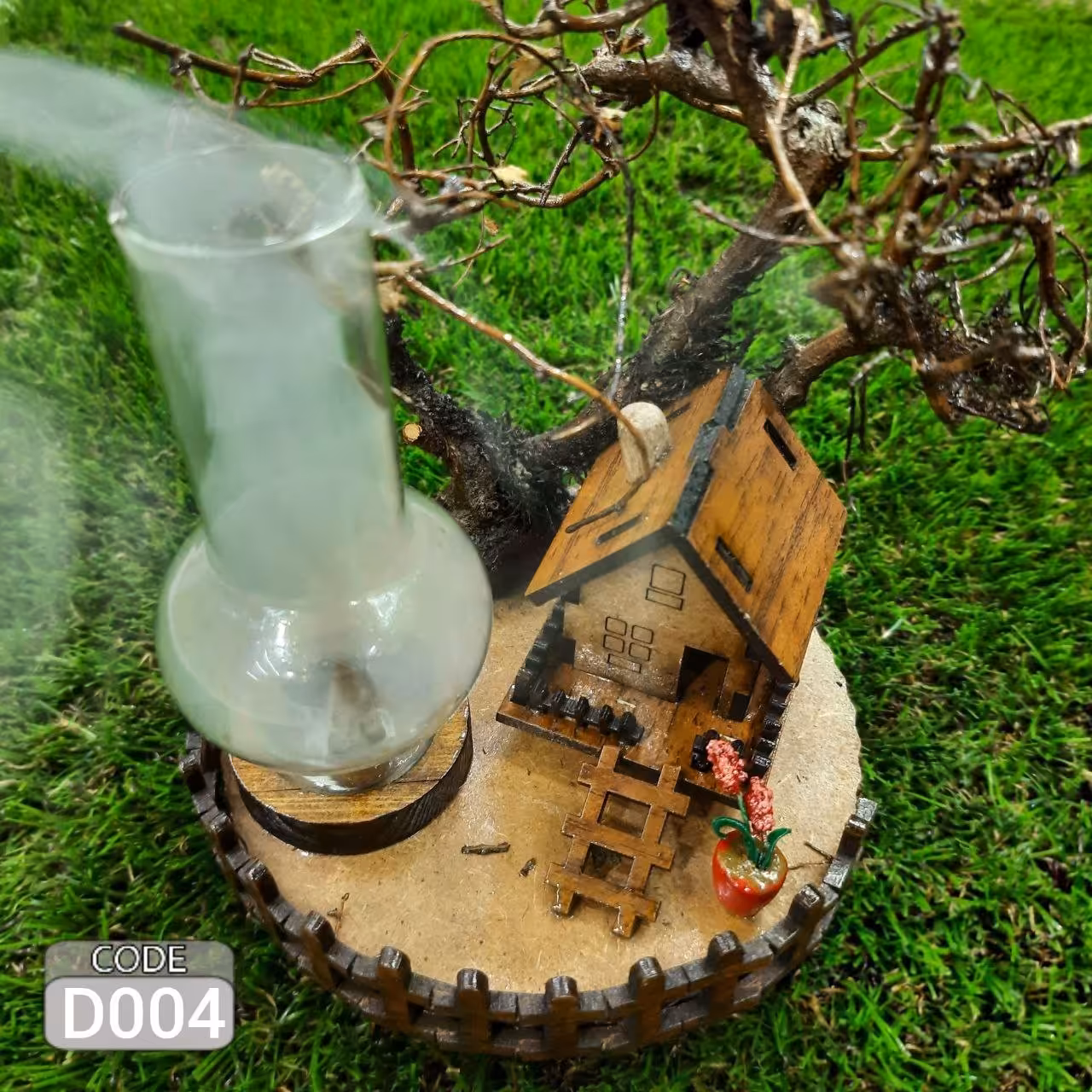  جاعودی مخروطی مدل کلبه جنگلی بسیار زیبا و با کیفیت چوب طبیعی 