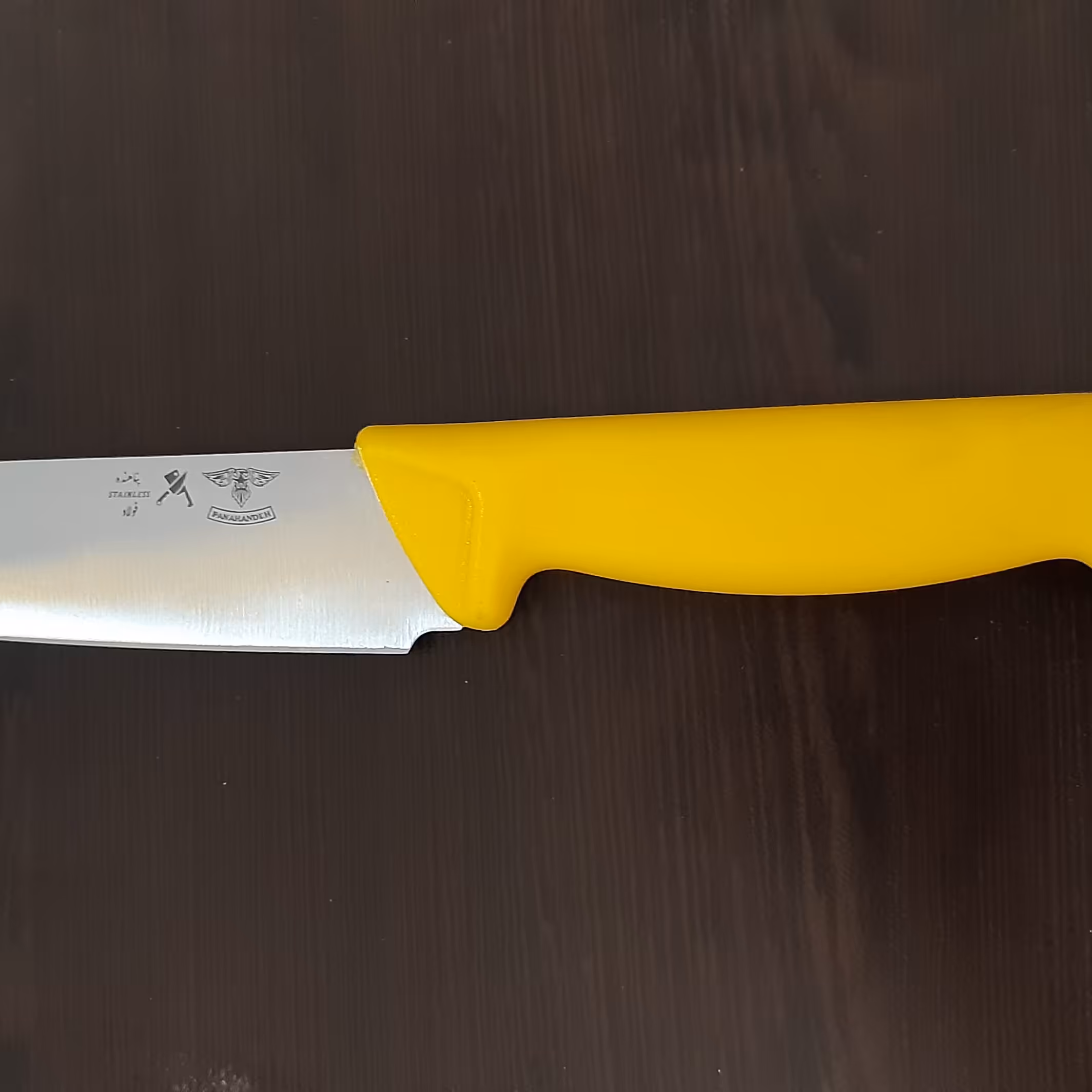 چاقو آشپزخانه فولادی دسته پلاستیکی پناهنده