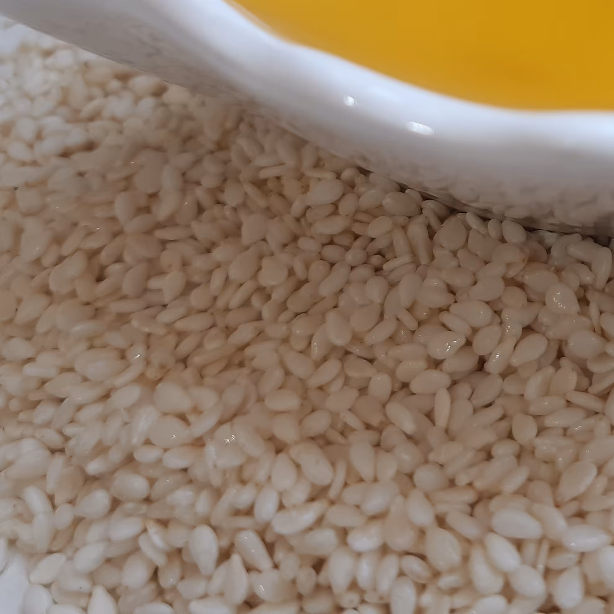 کنجد سفید خام 100گرم چاشنی خاتون