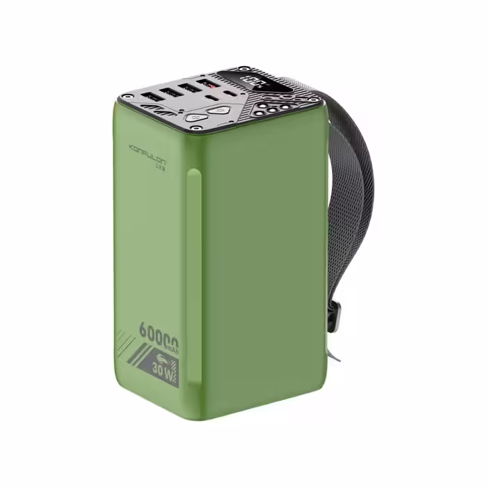 پاوربانک کانفلون مدل A47Q ظرفیت 60000 میلی آمپر ساعتKONFULON A47Q 60000 mAh Super Fast Power Bank