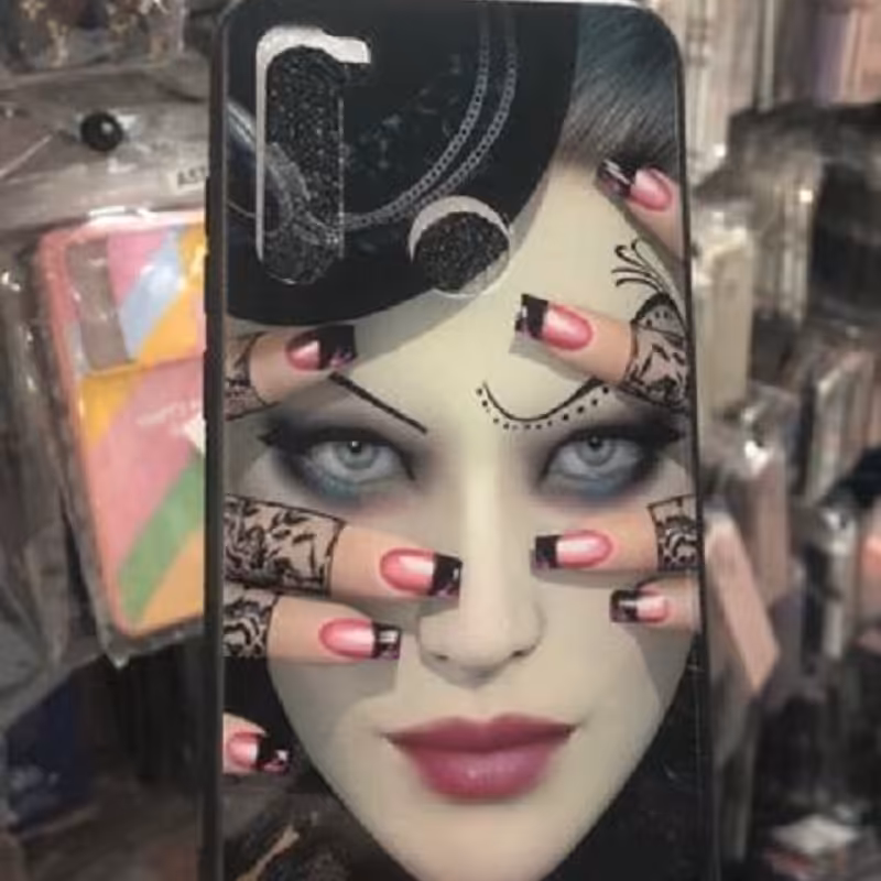 قاب طرح دار برای گوشی سامسونگ a71  A71