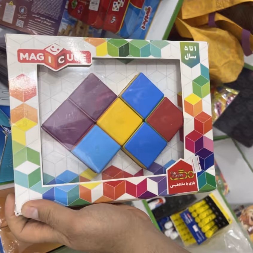 مکعب مگنتی 11 تیکه