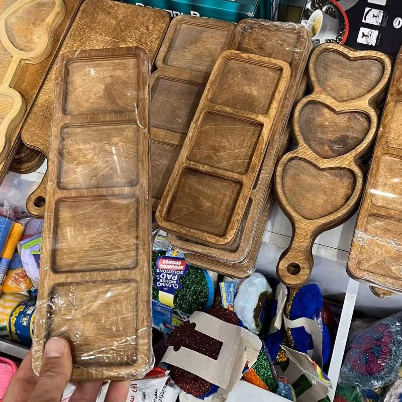 تخته سرو مزه اردو خوری مربعی 