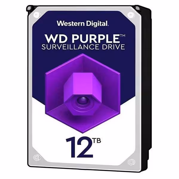 هارد دیسک اینترنال وسترن دیجیتال مدل Purple ظرفیت 12 ترابایت