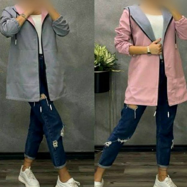 سویشرت مخمل کبریتی دخترانه دو رو تن خور عالی رنگ سبز بنفش
