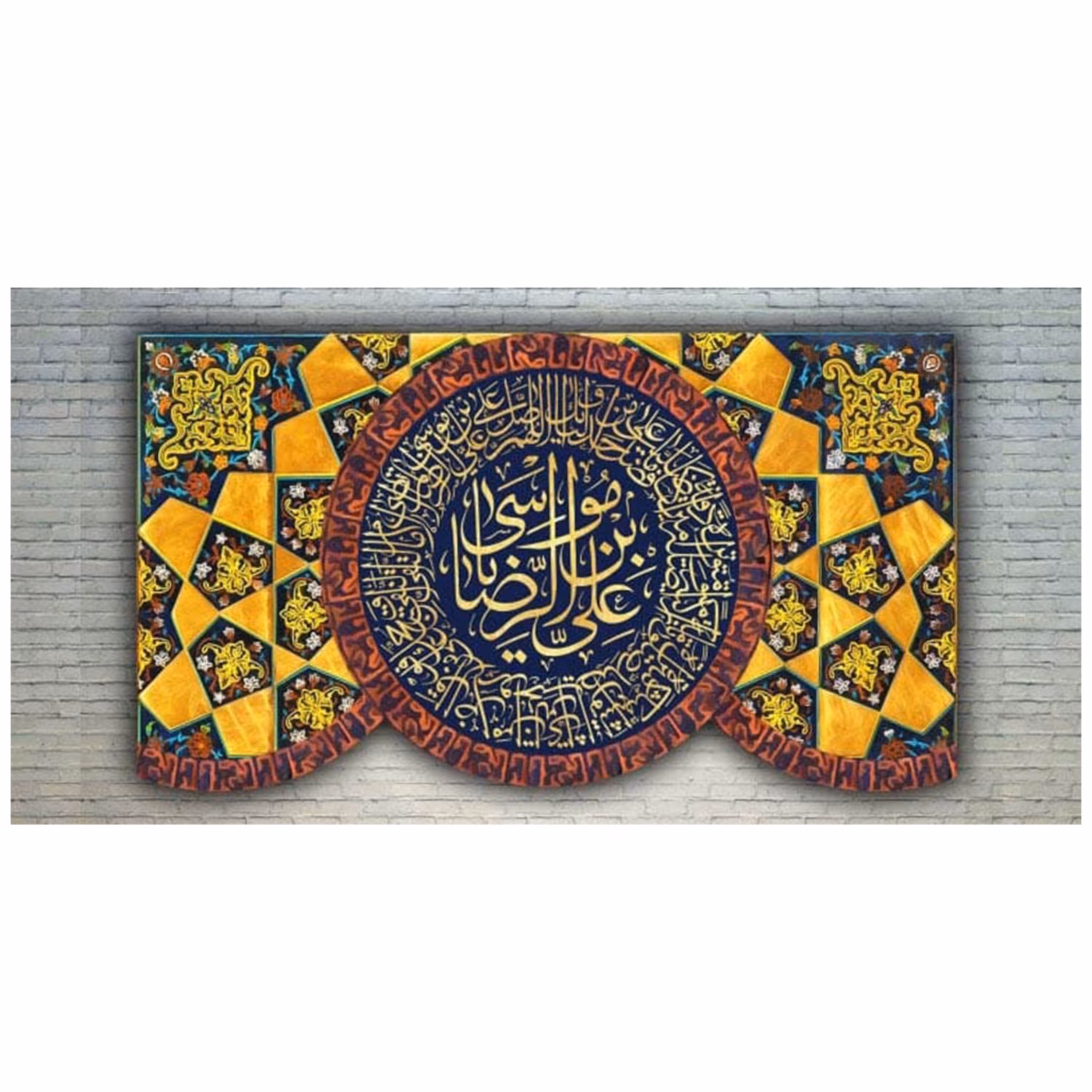 پرچم مخمل چاپ دیجیتال ولادت امام رضا علیه السلام طرح 7