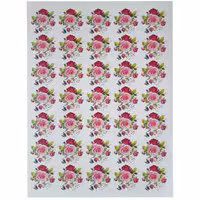 ترنسفر طرح رز مارگاریتا ابعاد 30 در 40 سانتی متر