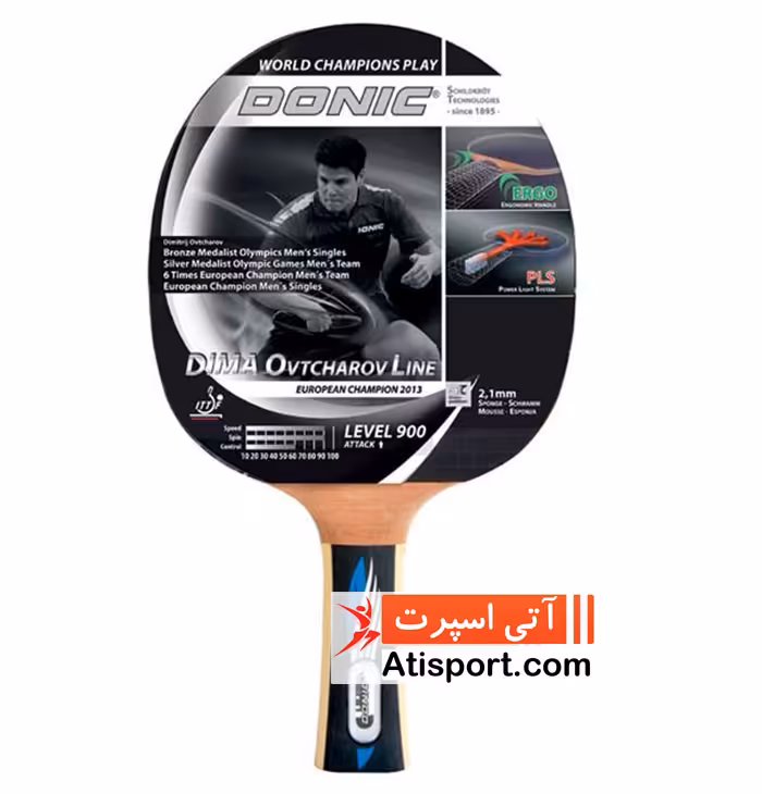 راکت پینگ پنگ دونیک Ovtcharov Line Level 900