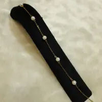 حراج پابند استیل و رنگ ثابت تضمینی مدل مرواریدی (غرفه انیلا اکسسوری)