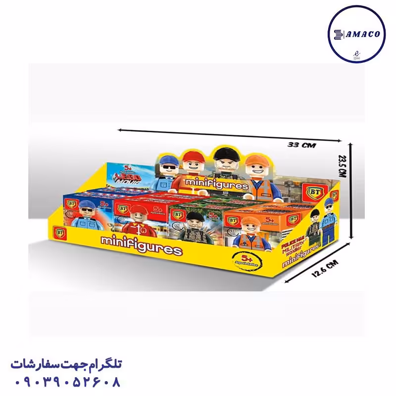 لگو شخصیت آدمک 4 مدل  9001.4