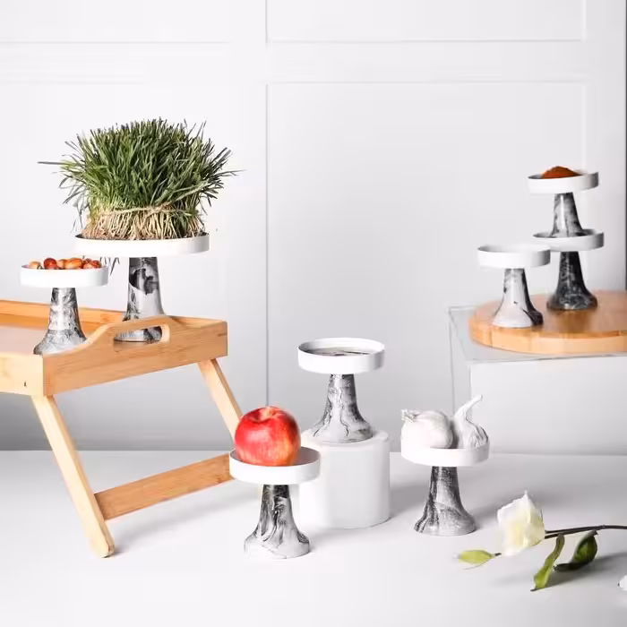 ست هفت سین پایه ماربل 
