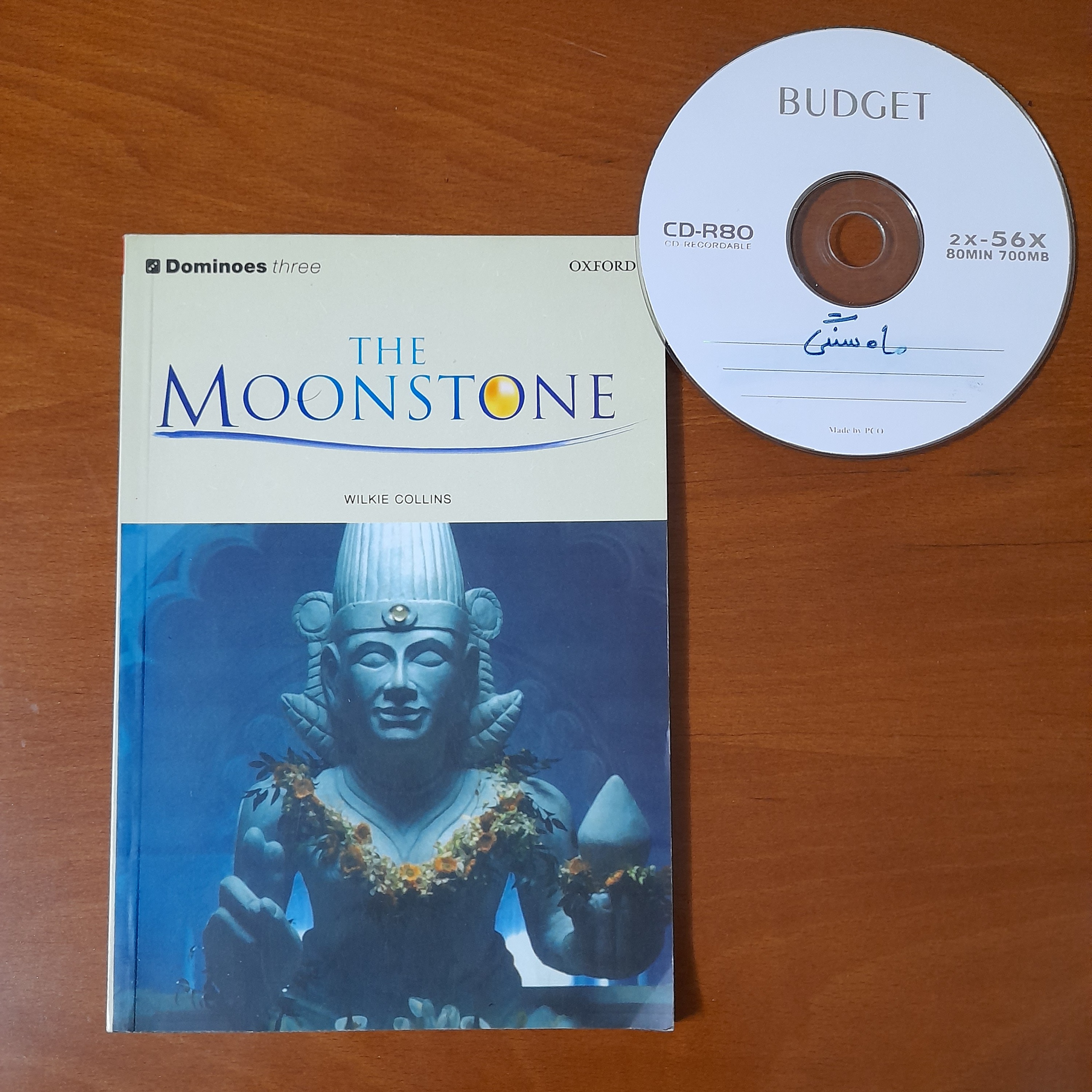 کتاب داستان زبان انگلیسی The Moonstone با سی دی
