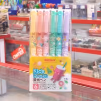 هایلایتر دو سر فانتزی 6 عددی