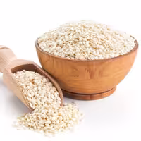 کنجد سفید 200 گرمی کنجدسفید