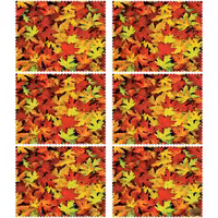  زیر بشقابی مستطیلی پارچه مخمل سایز 35 در 40 مدل U3-93 شرکت رنس