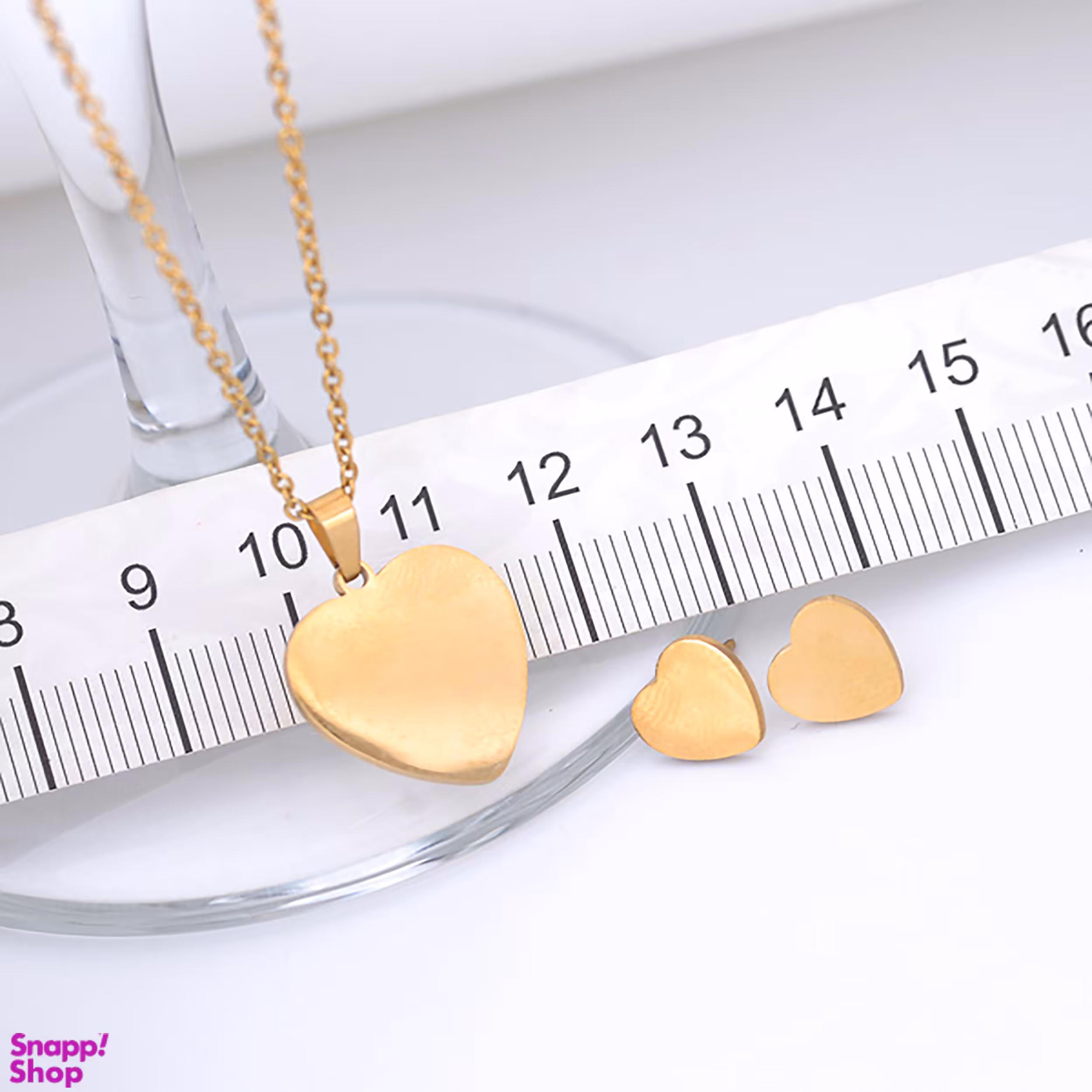 نیم ست زنانه مدل قلب