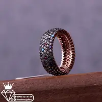 حلقه زنانه پرنس وزن 5.8 گرم ارسال رایگان 