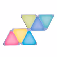 کیت هوشمند نورپردازی RGB مدل مثلث لایف اسمارت cololight LS165A6 بسته 6 عددی