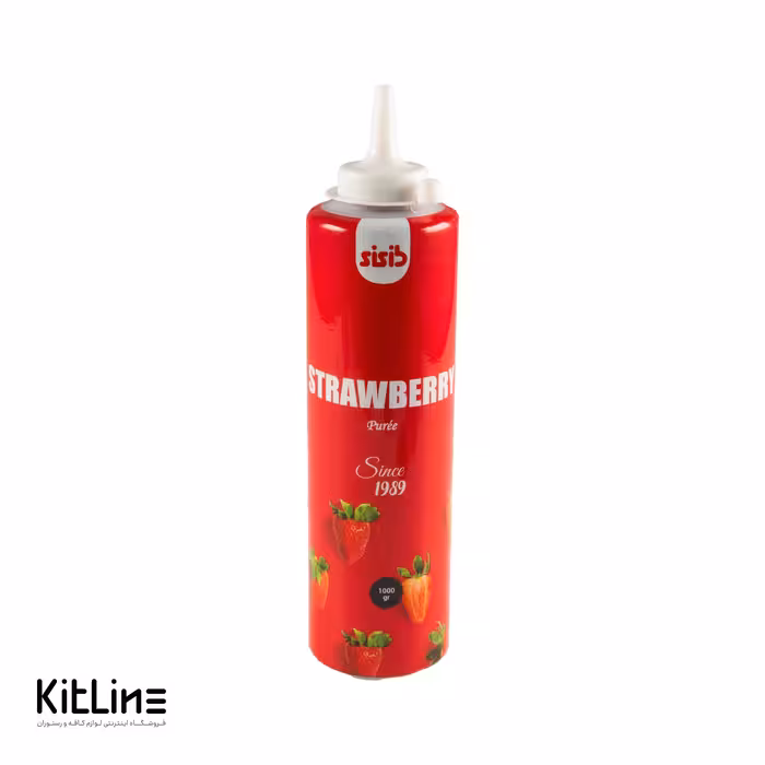 پوره توت فرنگی سی سیب 1 لیتری