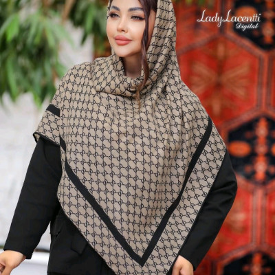 روسری نخی اعلا، قواره 120، کد 3062