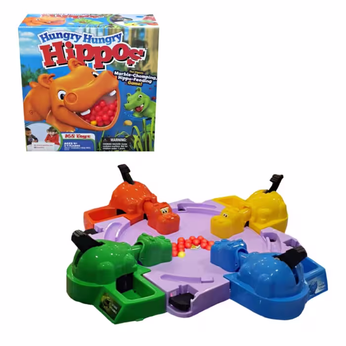 بازی اسب آبی گرسنه Hungry Hungry  Hippos