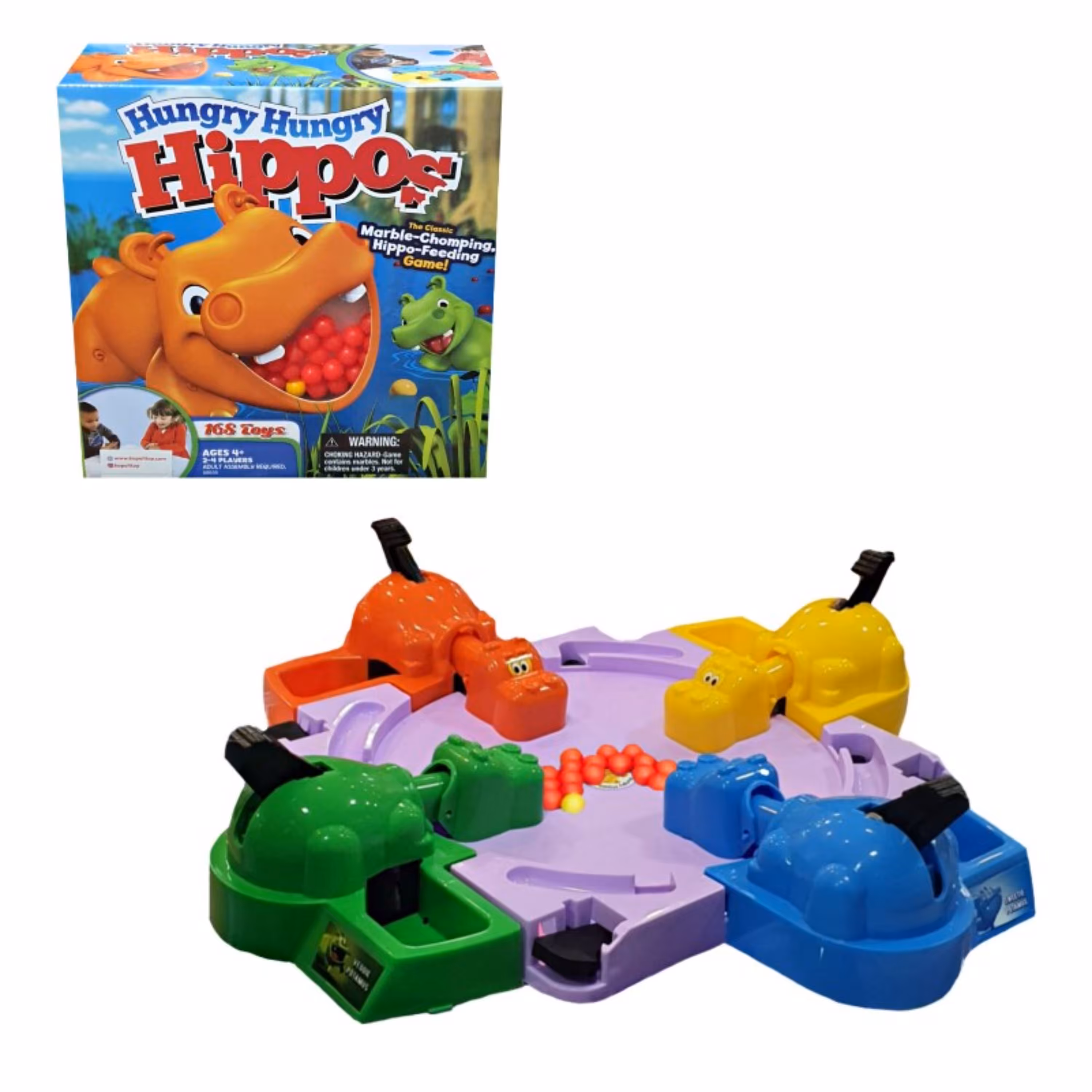 بازی اسب آبی گرسنه Hungry Hungry  Hippos