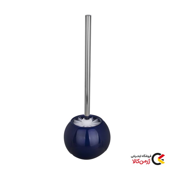 برس توالت شوی سرامیکی مدل Dark Blue طرح گرد