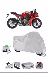 چادر موتورسیکلت خاکستری قفل HONDA CBR600FA سازگار با ضد آب موتور سیکلت دوام ترکت Breen