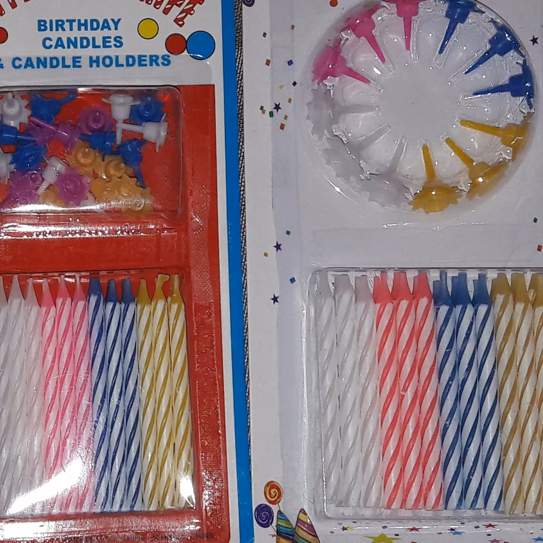 شمع تولد 24تایی