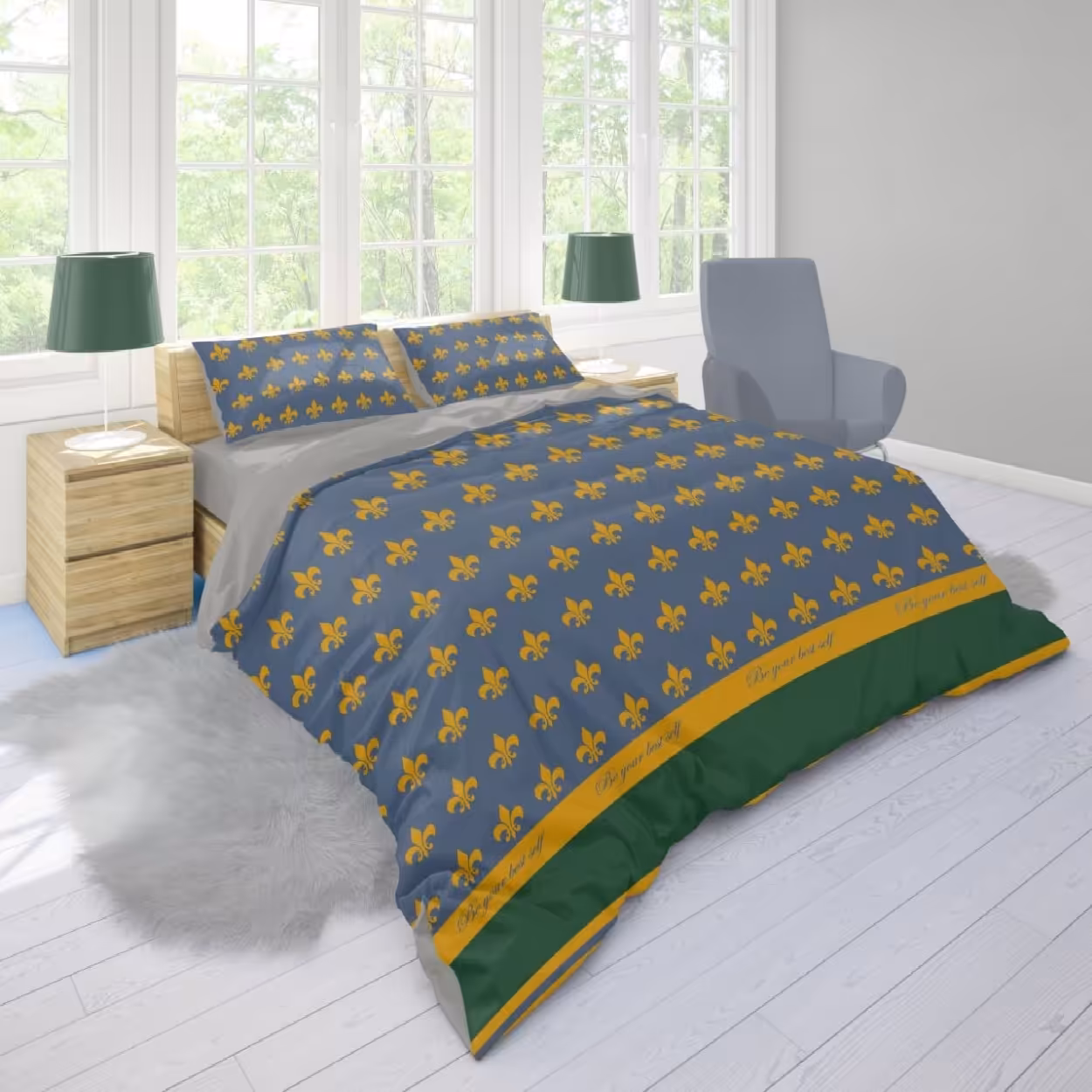 سرویس روتختی گوزل کد G-109-1 دونفره 7 تکه 